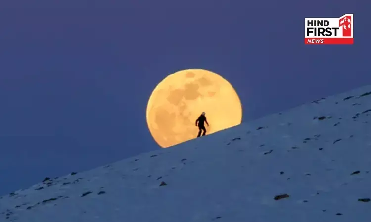 Snow Moon 2026: Watch February’s Full Moon Rise Beside Jupiter at Sunset Tonight