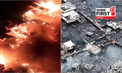 Massive fire in Philippines... 1000 homes turned into ashes, over 5000 people left homeless