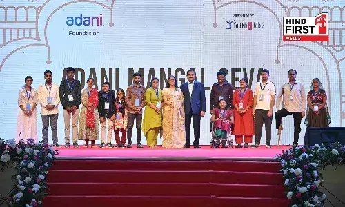 Diva & Jeet Adani Celebrate First Wedding Anniversary with Divyang Women