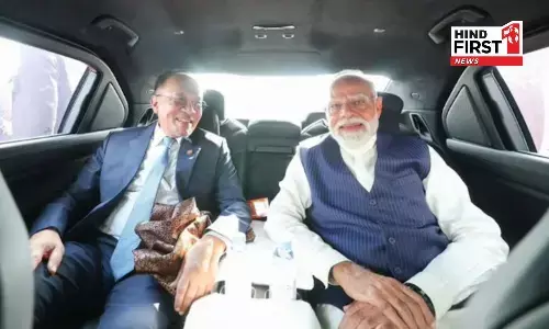 Watch: PM Modi Shares Friendly Car Ride With Malaysian PM During Official Visit