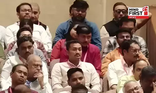 Jackie Shroff Wins Hearts by Ditching the Front Rows & Quietly Sitting at the Back at the RSS 100-Year Celebration Event