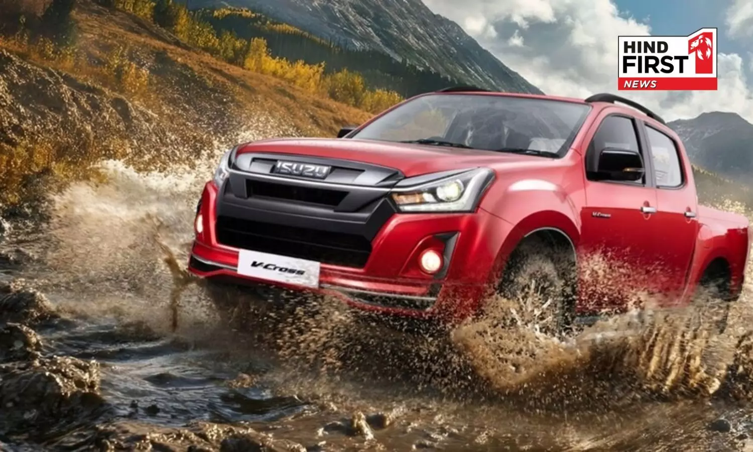 Isuzus stunning lifestyle pickup, the D-Max V-Cross, has been launched Isuzus stunning lifestyle pickup, the D-Max V-Cross, has been launched