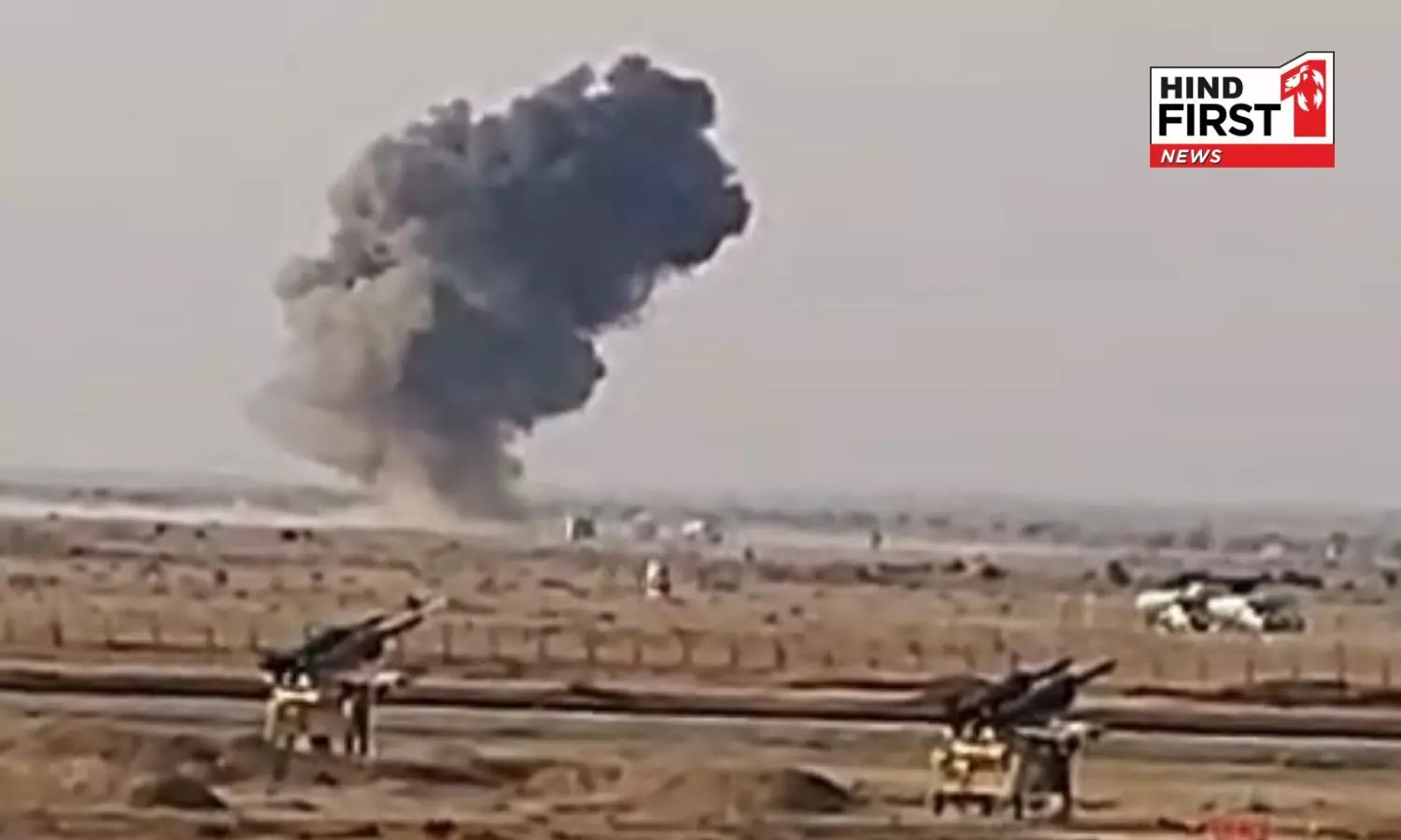 IAF Unleashes Firepower at Pokhran in Vayu Shakti 2026 Drill IAF Unleashes Firepower at Pokhran in Vayu Shakti 2026 Drill