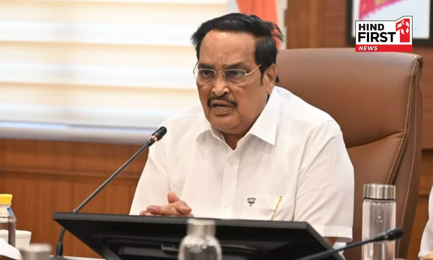 CR Patil Chairs Key Review Meeting on Jal Jeevan Mission Progress Across States