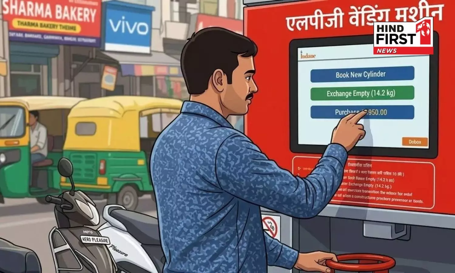 Getting a Gas Cylinder Will Take Just 2-3 Minutes: Countrys First LPG ATM Opens in This City Getting a Gas Cylinder Will Take Just 2-3 Minutes: Countrys First LPG ATM Opens in This City