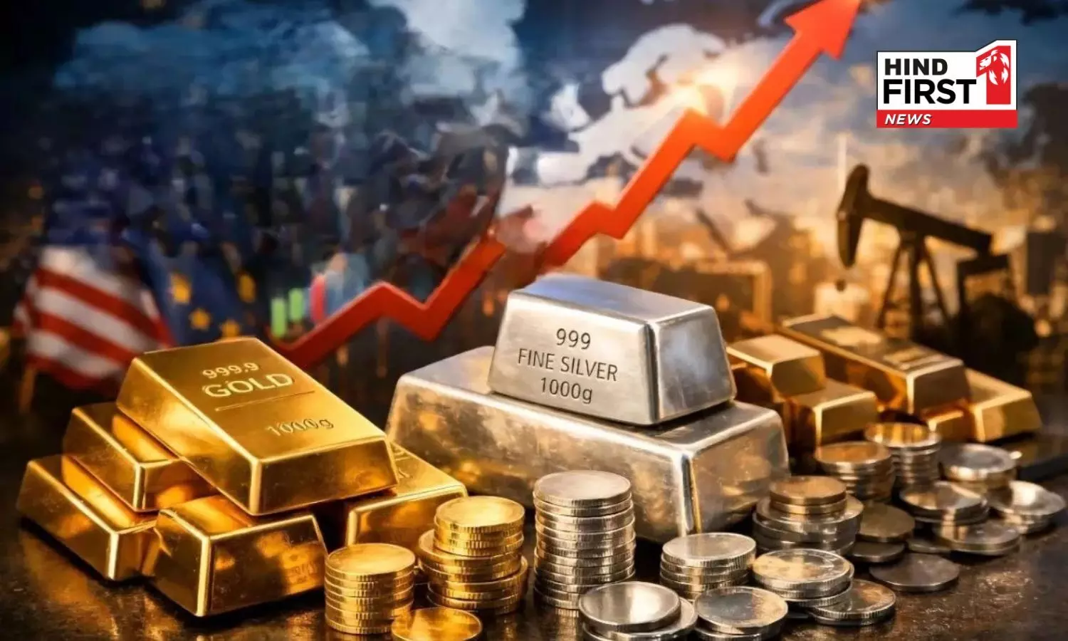 Gold-Silver Surge: Silver Suddenly Jumps ₹11,000; Gold Rises ₹5,500... Decline Comes to a Halt