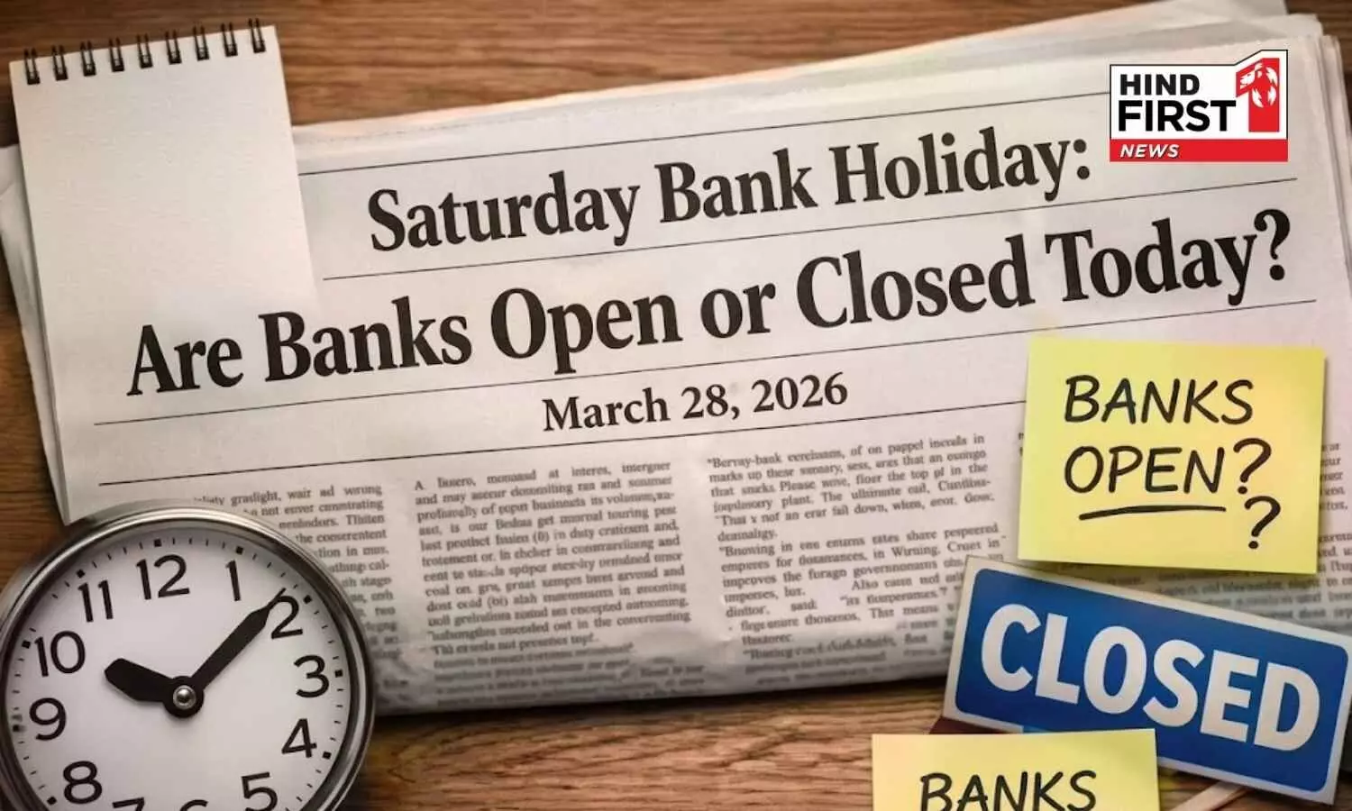Are Banks Open Today March 28 2026 Check RBI Holiday Rules for Fourth Saturday Are Banks Open Today March 28 2026 Check RBI Holiday Rules for Fourth Saturday