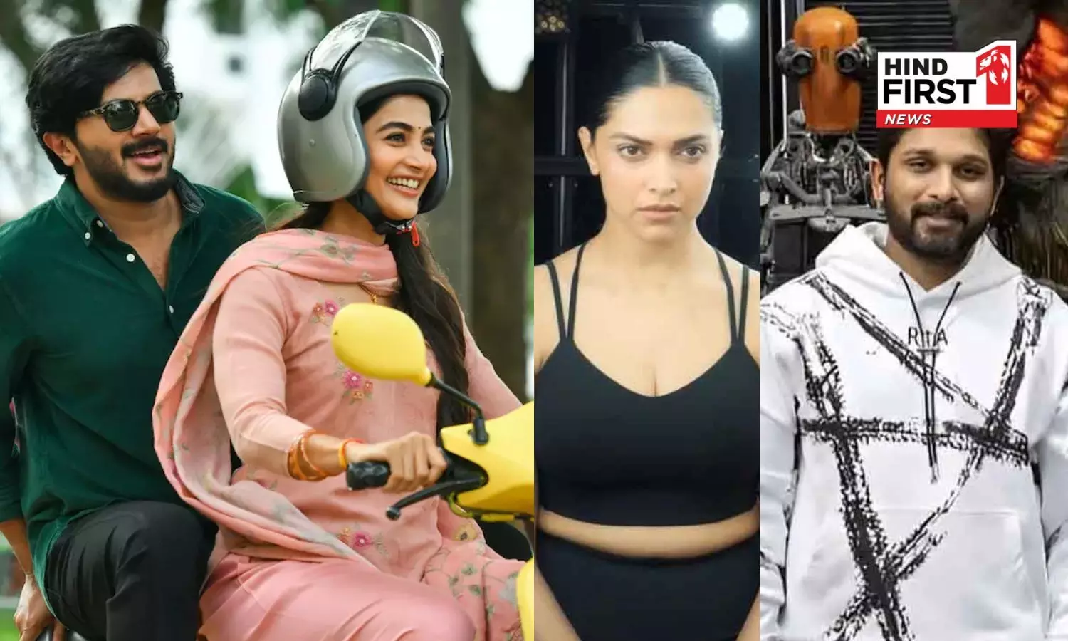 Pooja Hegde-Dulquer Salmaan to Deepika Padukone-Allu Arjun: Exciting South Pairs & Their Fiery Releases Pooja Hegde-Dulquer Salmaan to Deepika Padukone-Allu Arjun: Exciting South Pairs & Their Fiery Releases