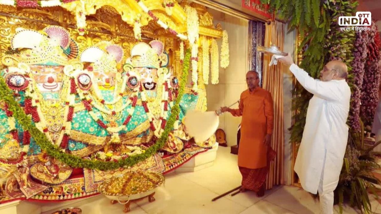 In Ahmedabad, the 146th Rath Yatra of Lord Jagannath has begun.