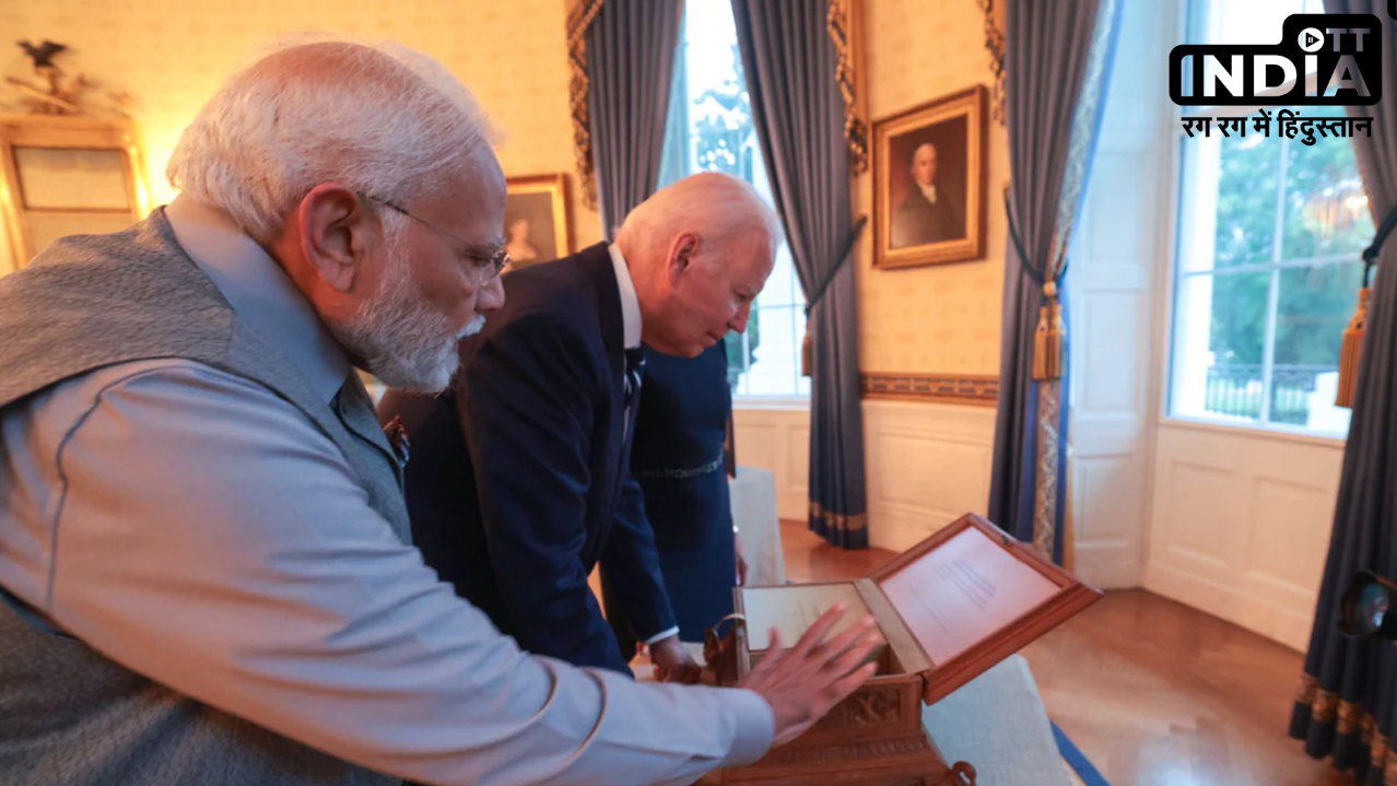 PM Modi, Joe Bidens White House Dinner Gifts