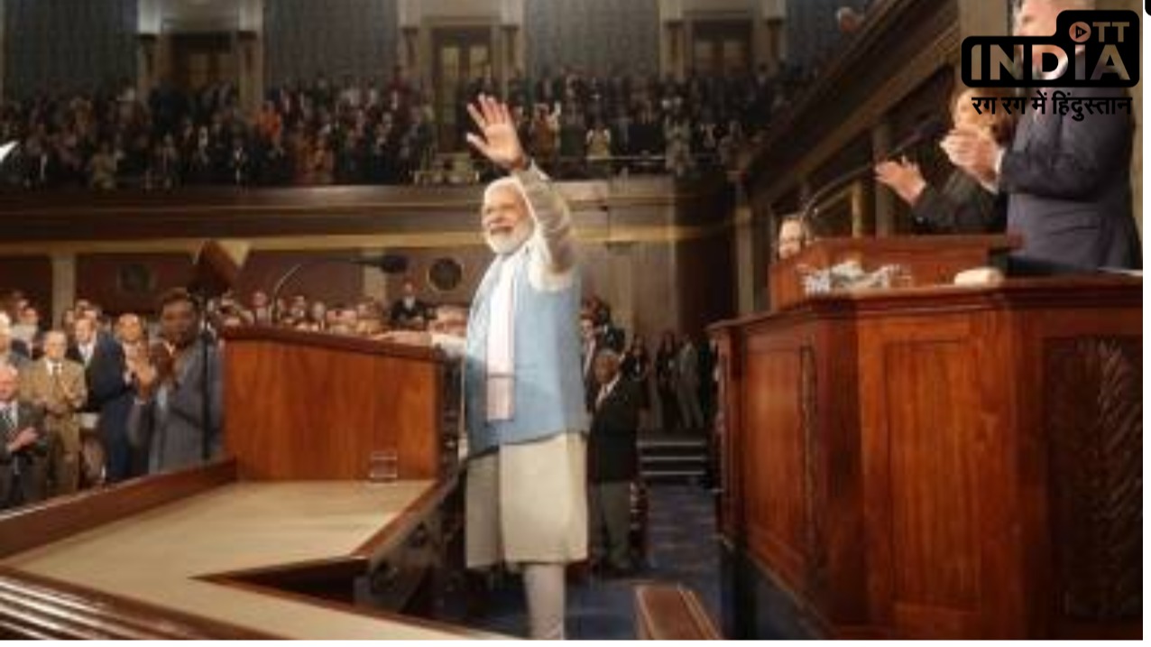 US Congress chants Modi Modi after PM Modis speech.