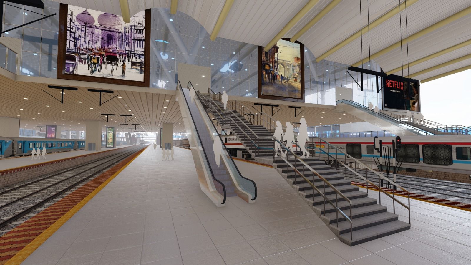 The renovation work, estimated to cost 24,470 crores, is a significant move towards modernizing the railway system