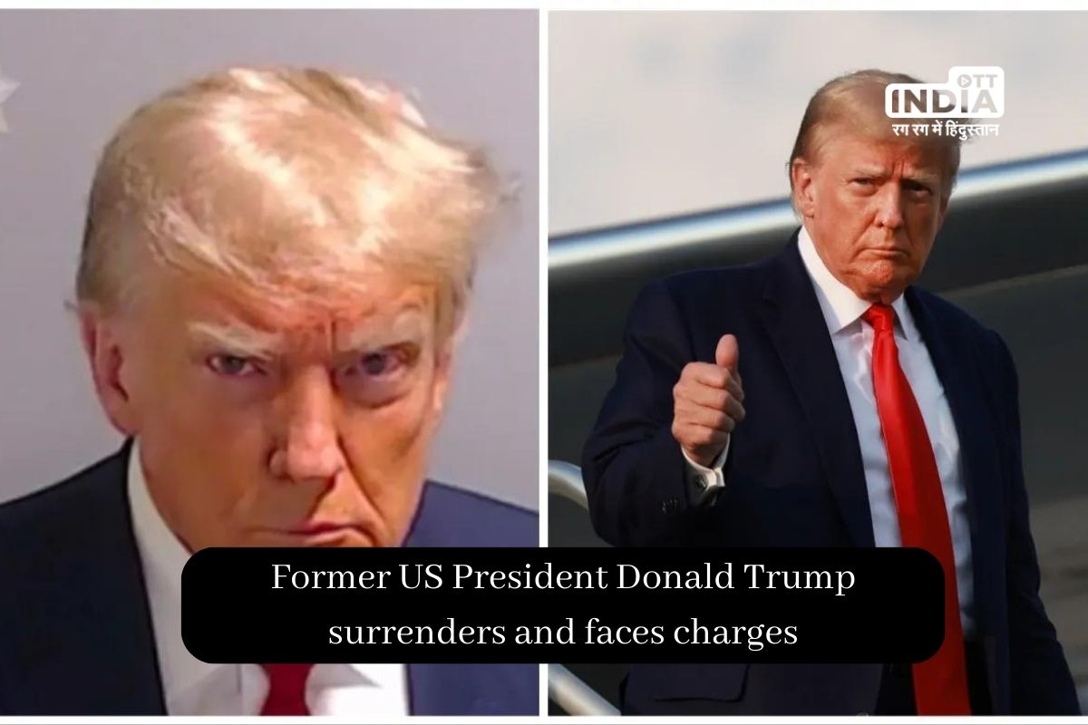 Former President Donald Trump Surrenders and Faces Charges, Creates Historic Mugshot