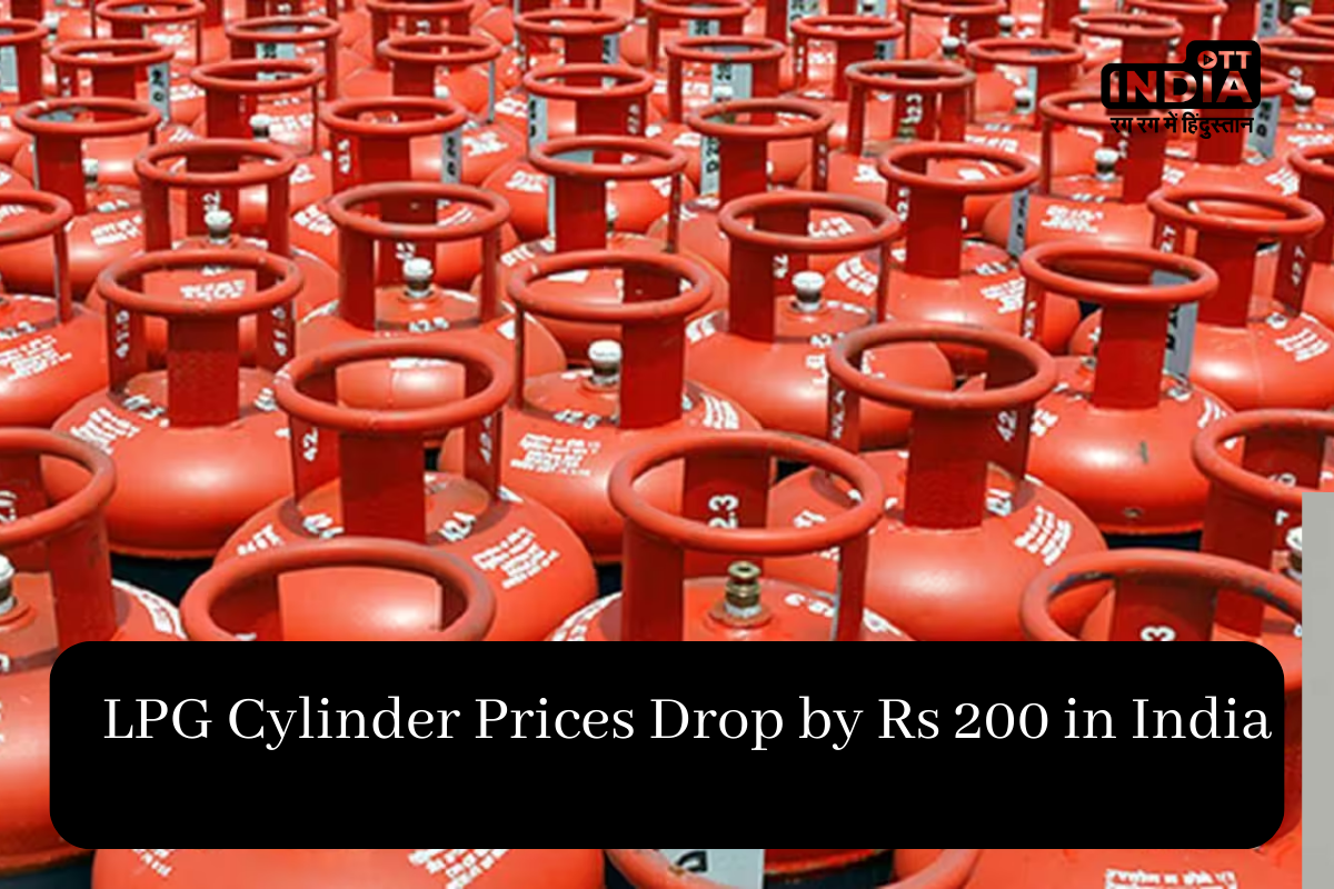 Indian government reduced the cost of a 14 kg LPG cylinder by Rs 200