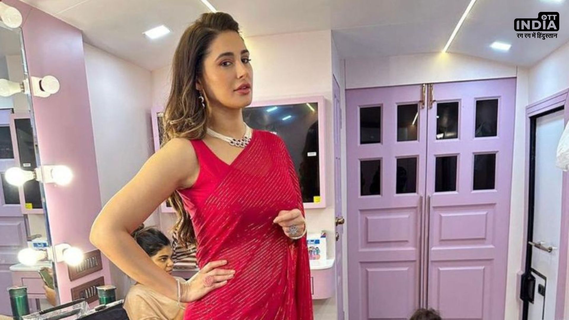 Nargis Fakhri stuns as Isabelle in the cast reveal for Tatlubaaz