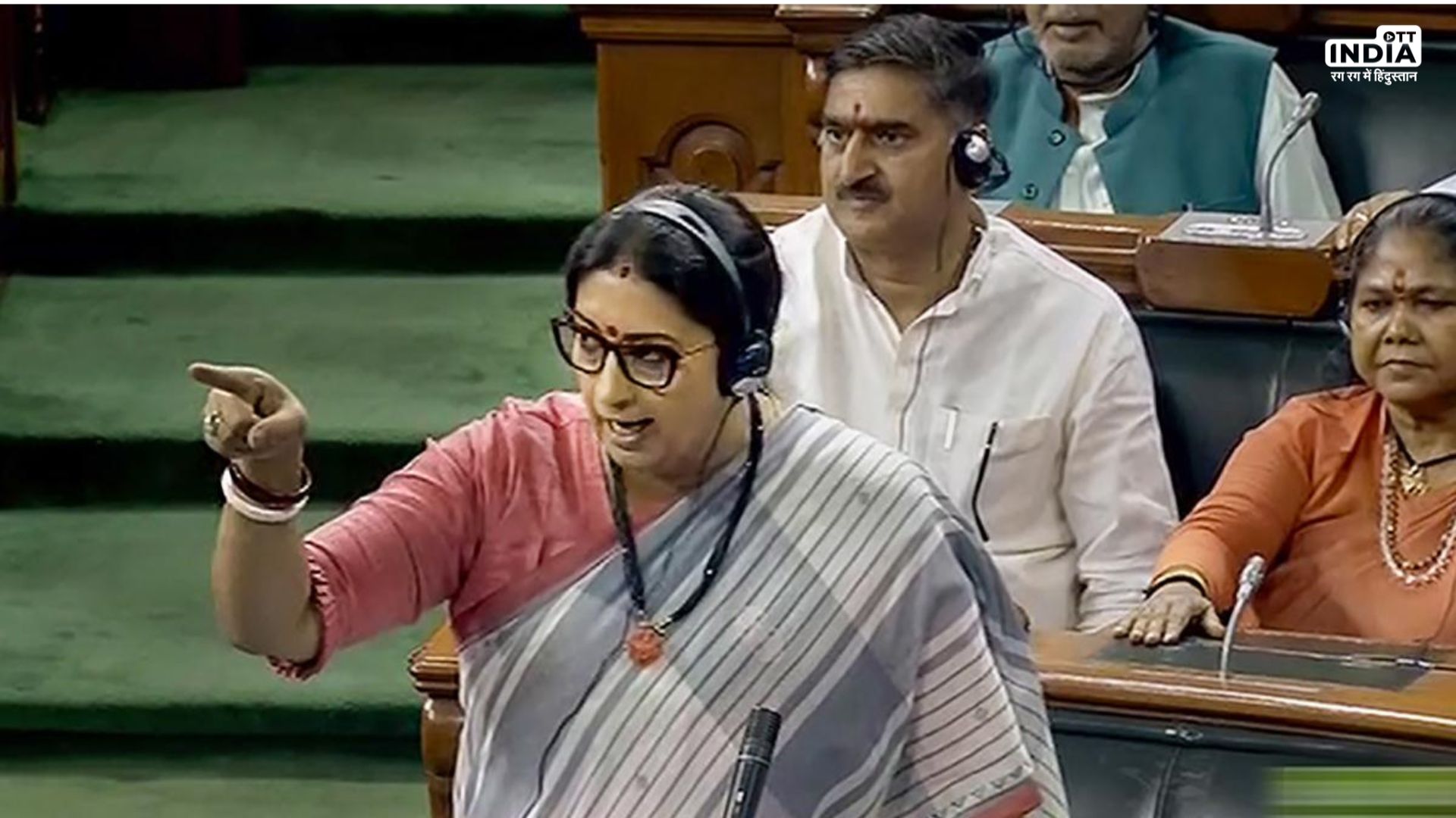 Union Minister Smriti Irani slams Congress over Rahul Gandhis murder of India statement