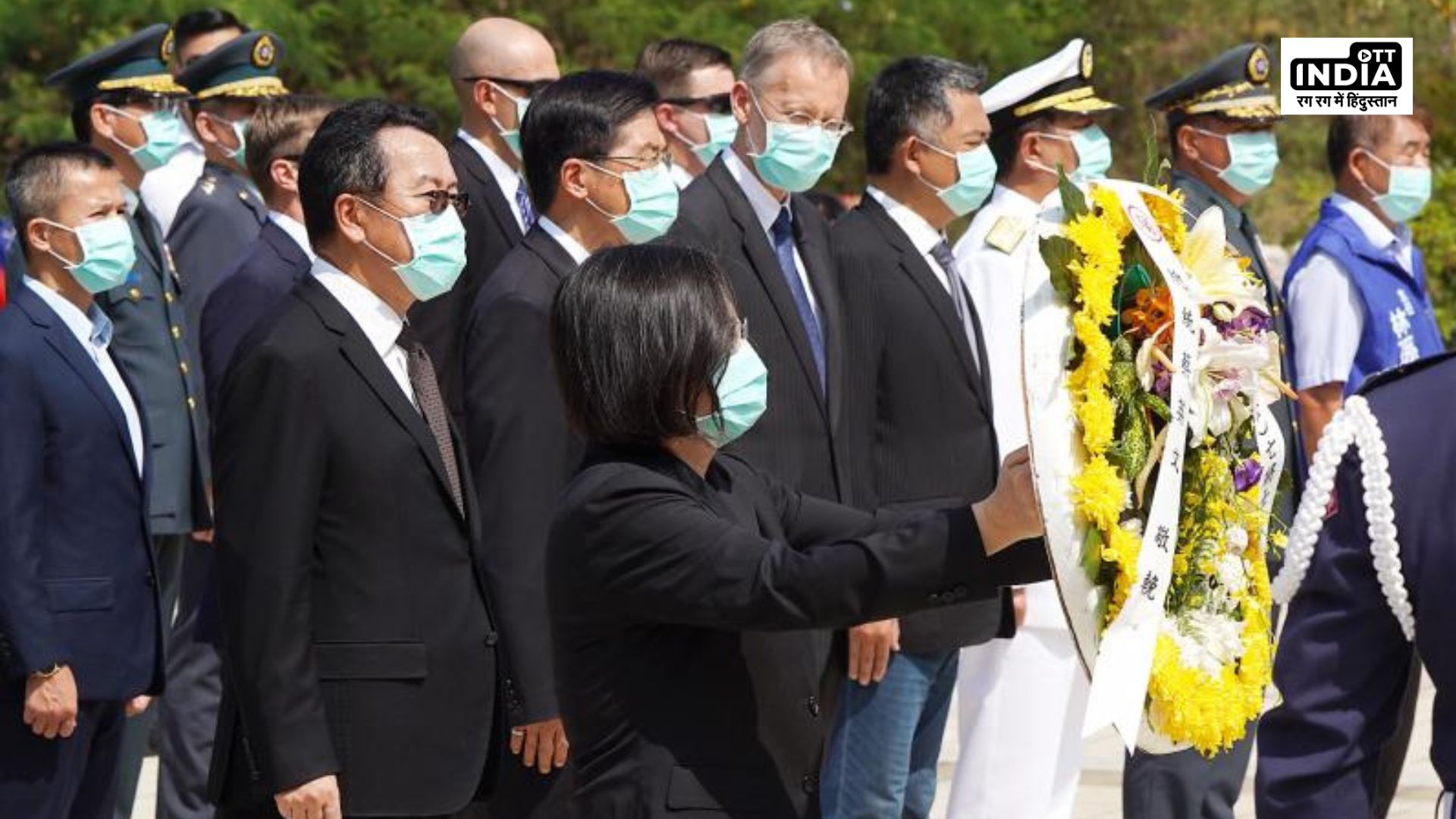 Taiwan President paid respect to martyrs of Taiwan- China war