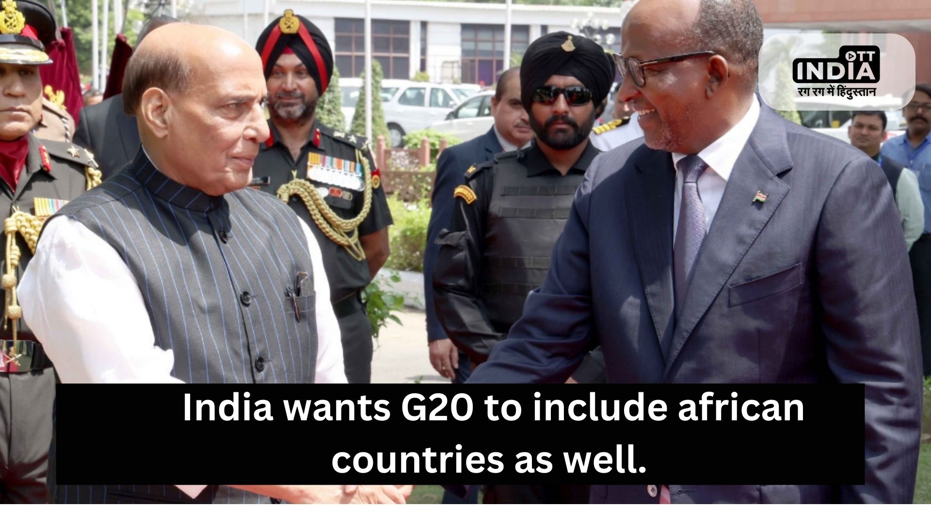 Kenyas cabinet secretary for defence visits India