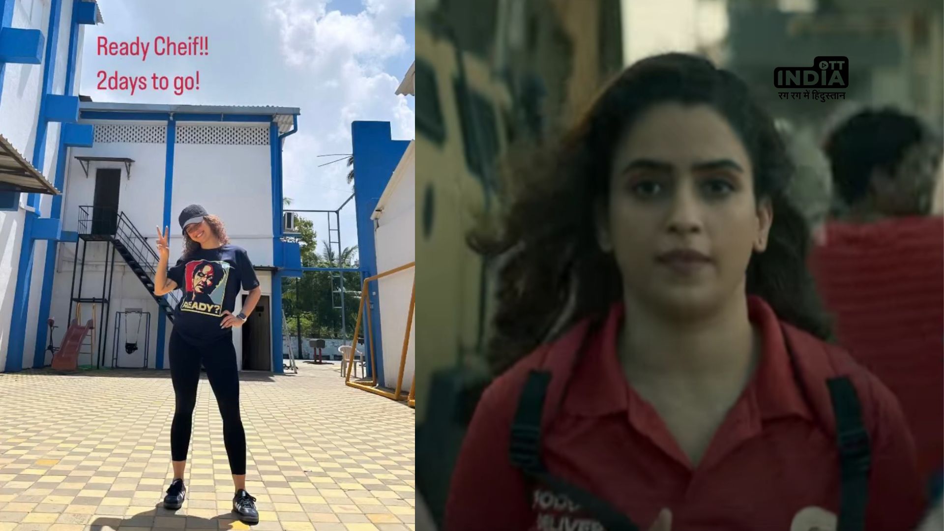 Sanya Malhotra ignites Jawan excitement with just two days to go