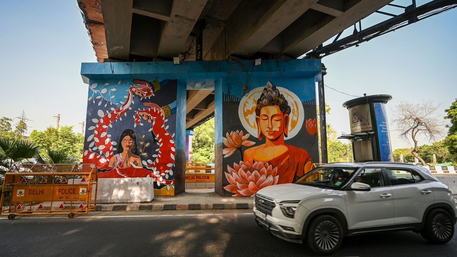 G20 Summit Delhi Street 