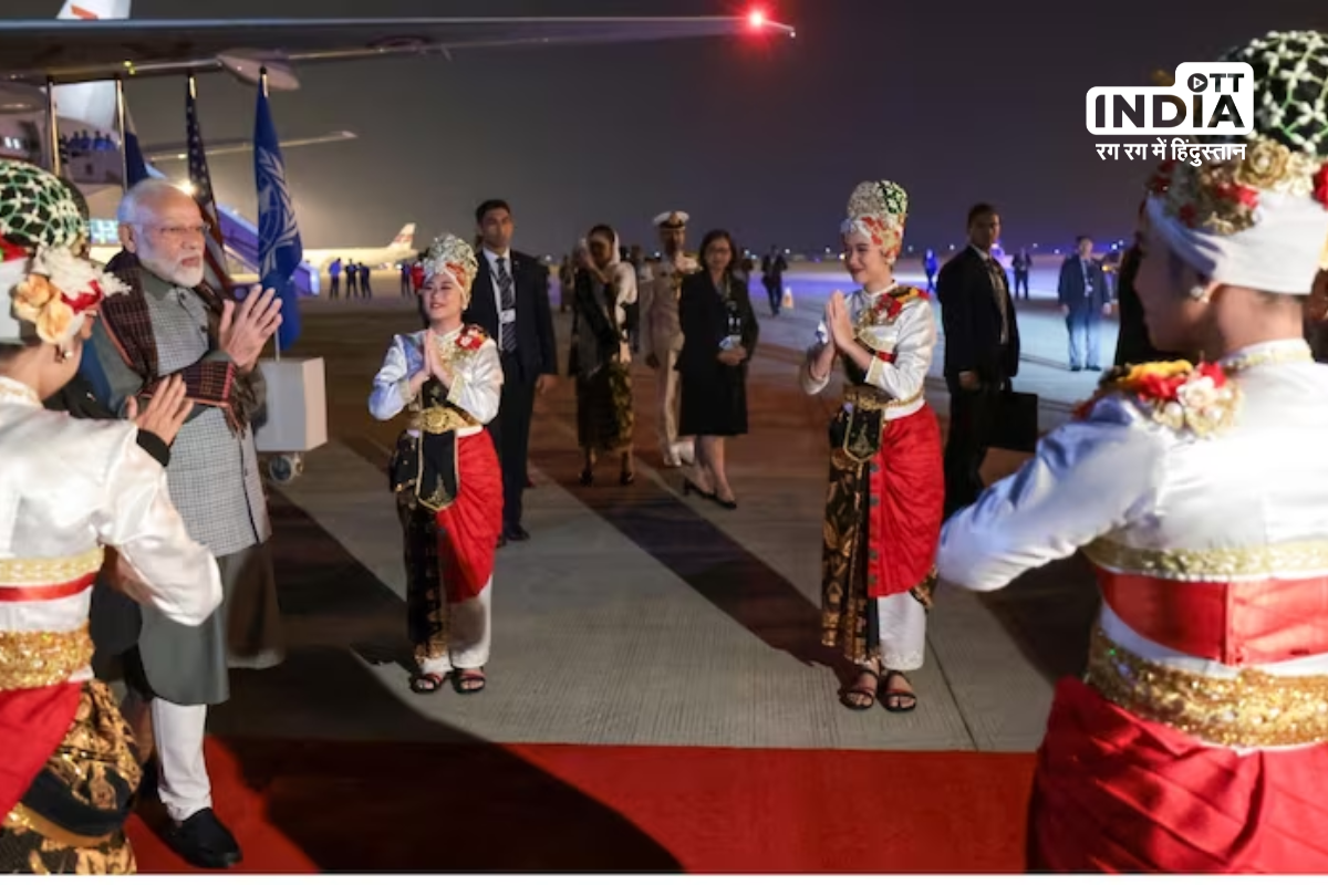 PM Modi in Indonesia for East Asia & ASEAN-India Summits, Greets Indian Diaspora
