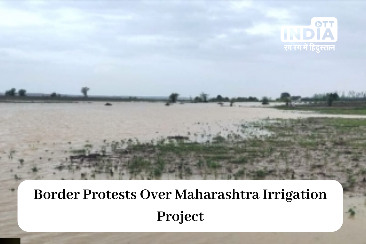 Protest by Karnataka Border Villagers Against Maharashtra Irrigation Project