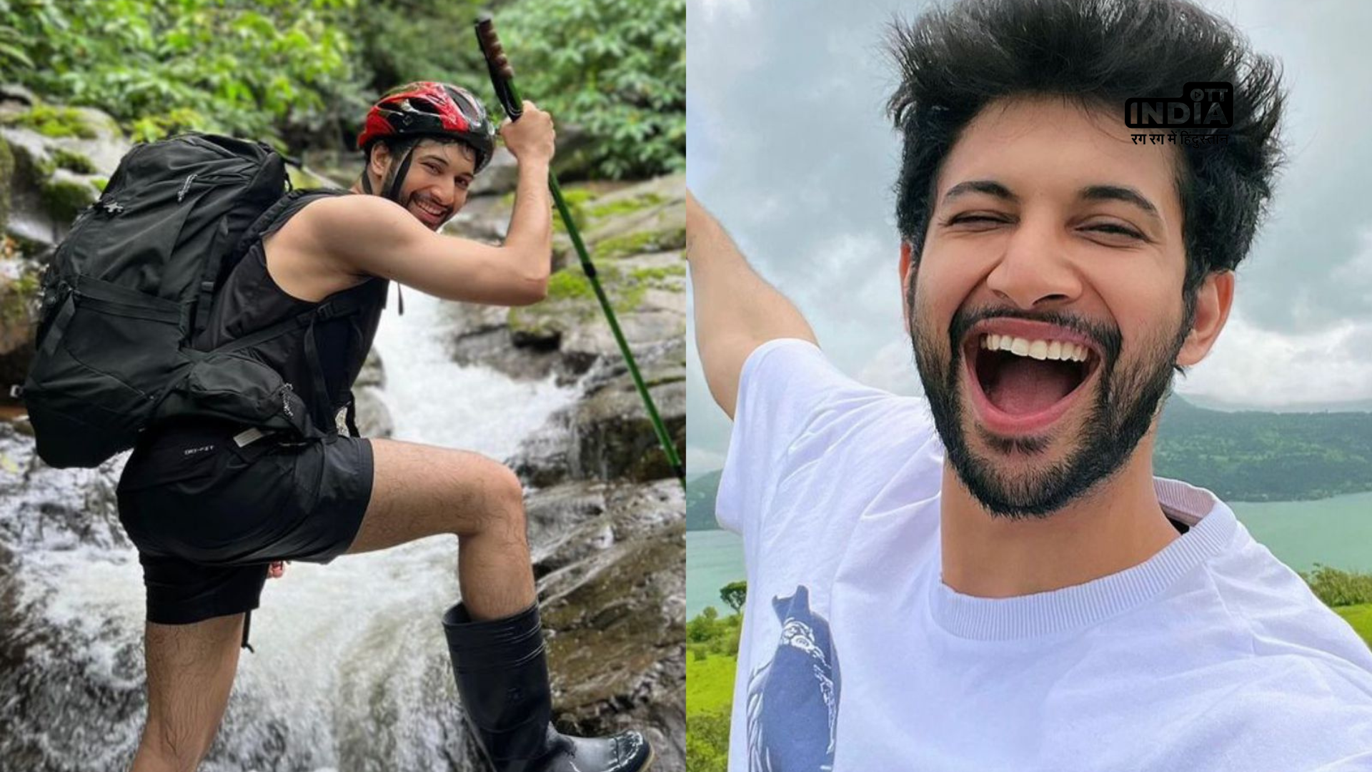 Rohit Saraf enjoys a monsoon retreat trekking amidst lush greenery