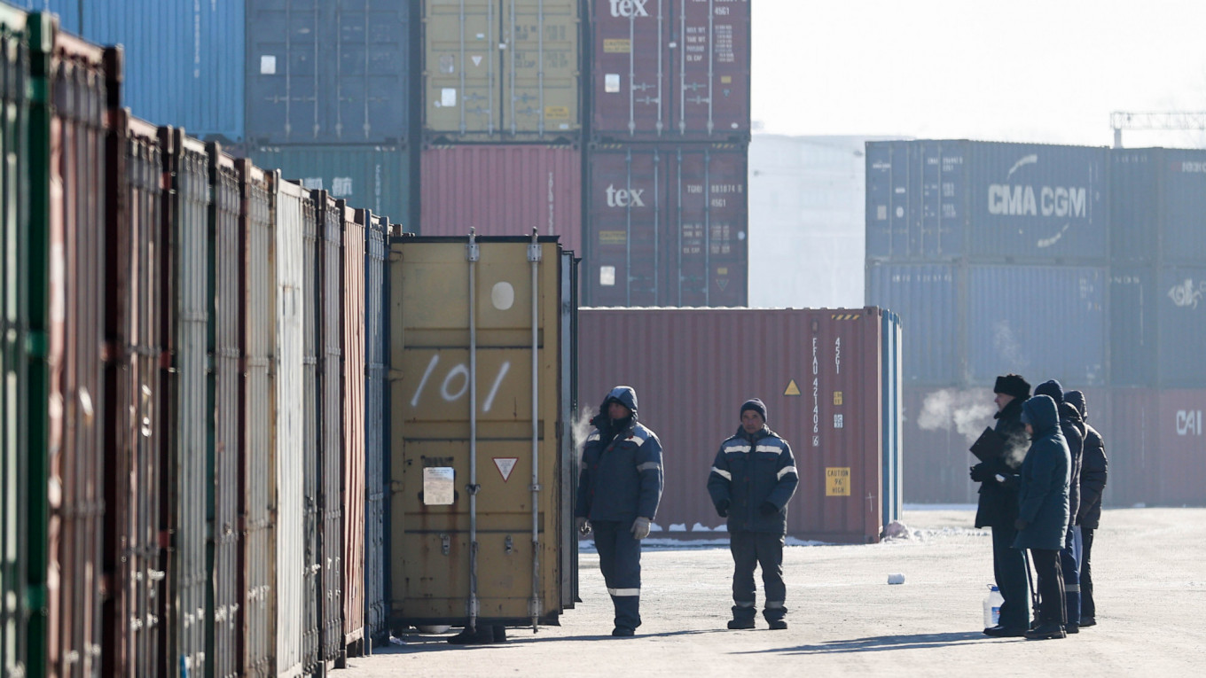 Russia is importing more and exporting less, particularly of oil and natural gas