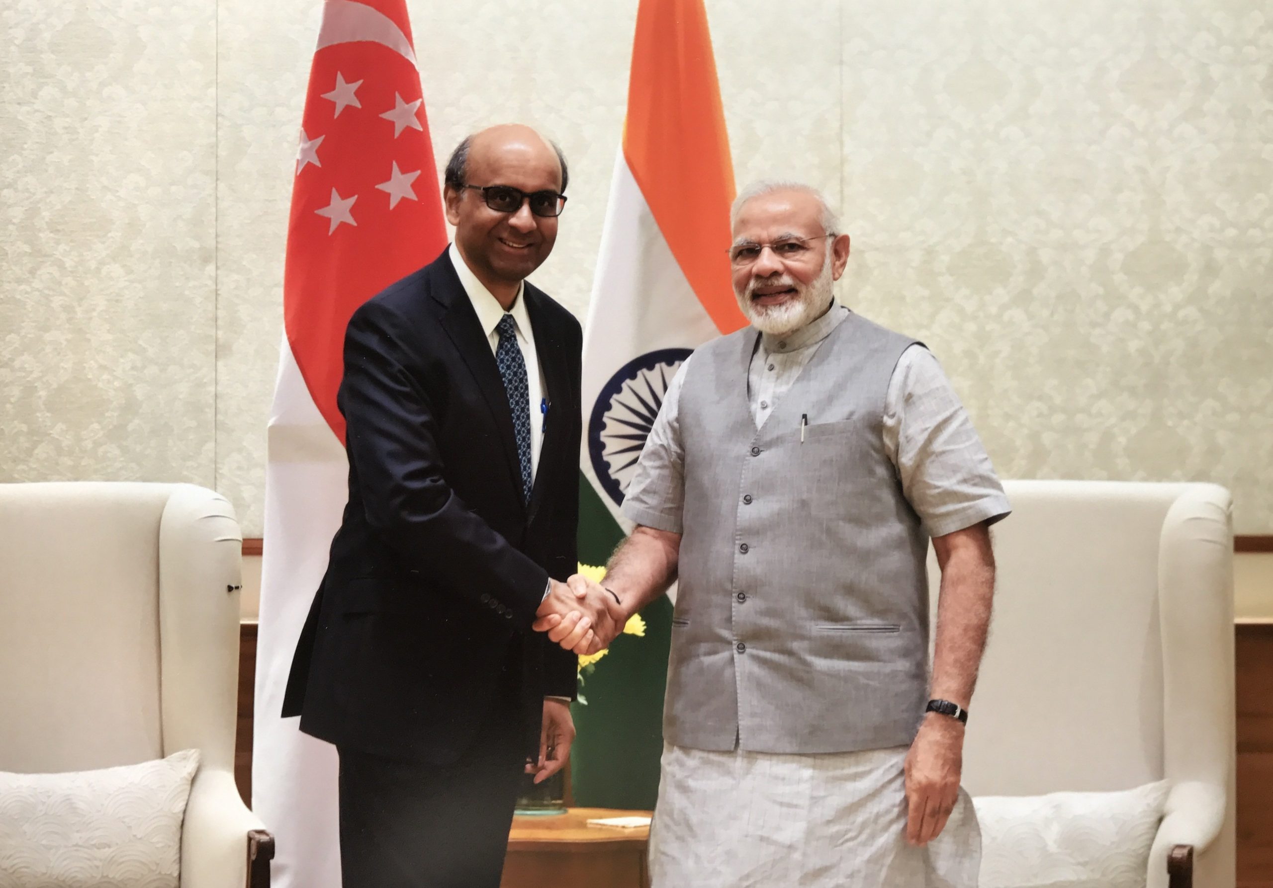 PM Modi met him as Deputy PM of Singapore 