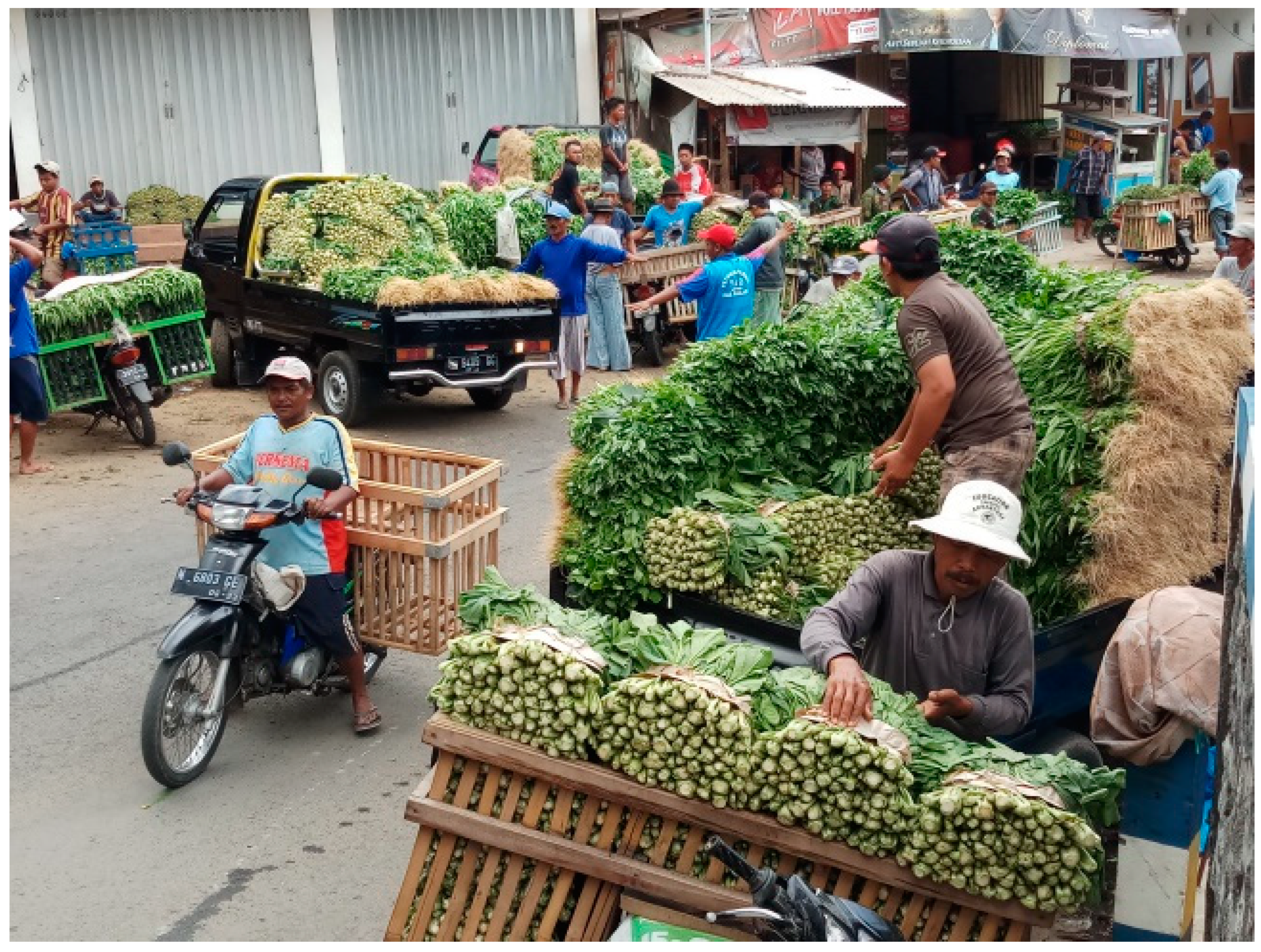 Indonesia Traditional Market