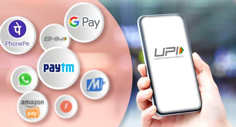 UPI's total transaction volume increased from 2.9 million to 72 million.