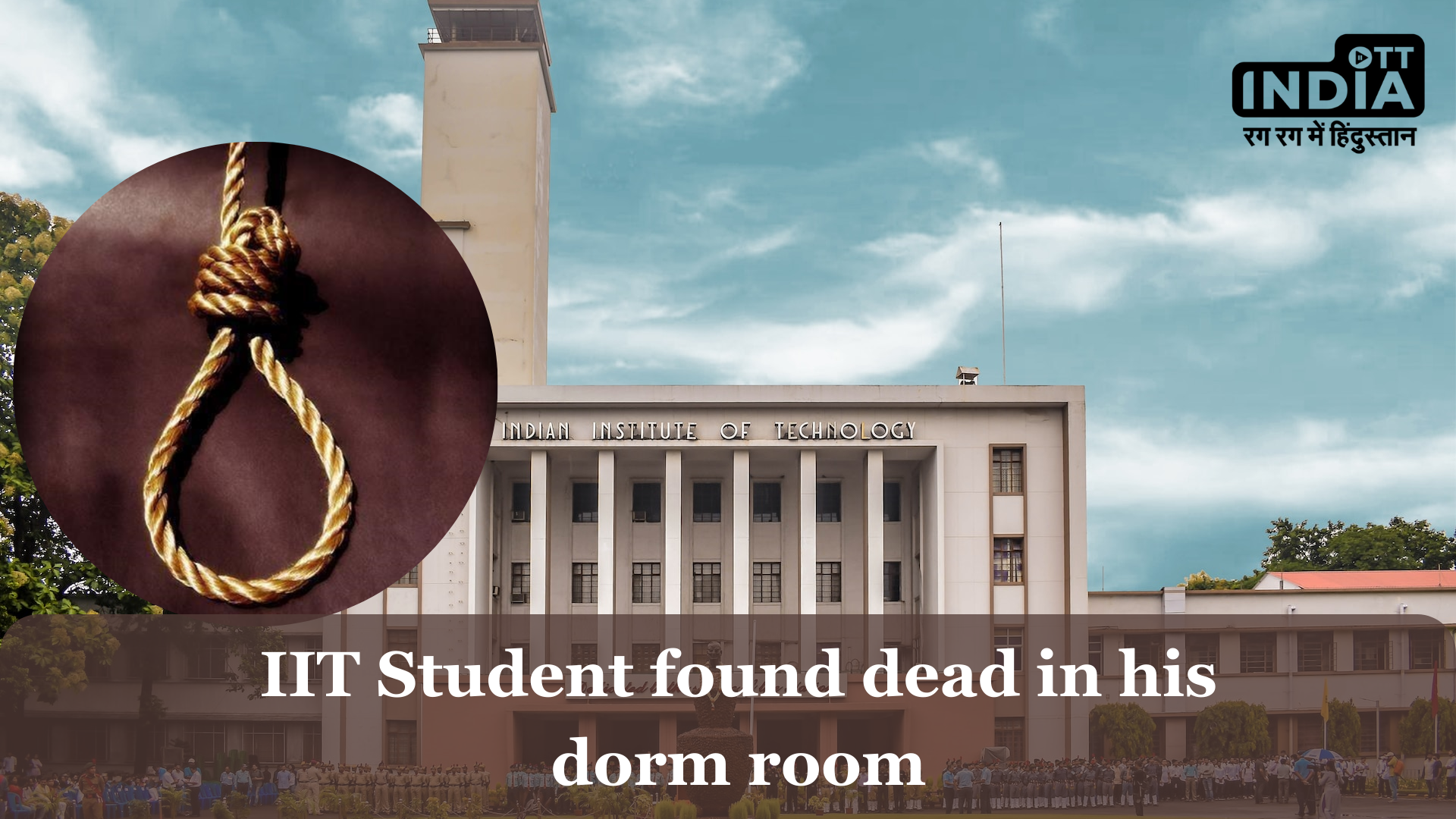 IIT Student found dead in his dorm room: Suicide rate among Indian men is 2.5 times higher than in women
