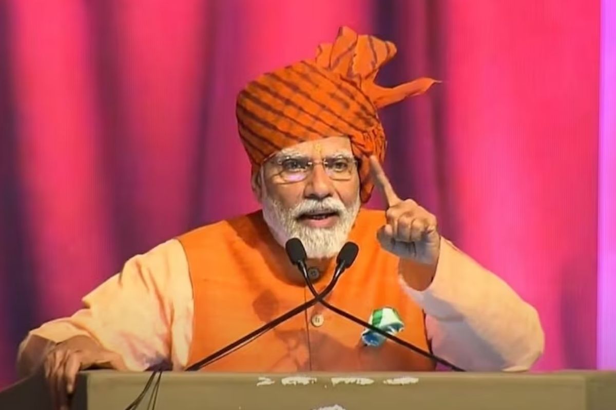 Modi at Ravan Dahan 