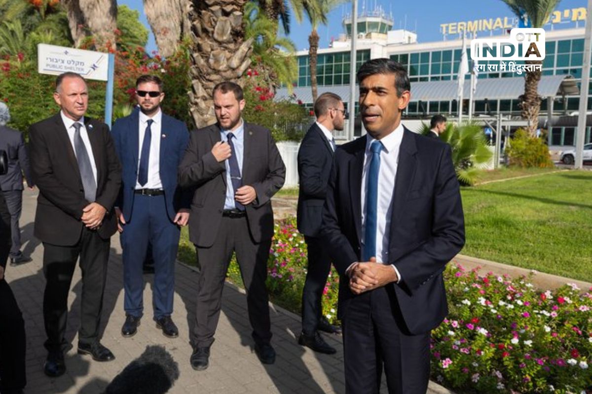 UK stands in Solidarity with Israel as Sunak visits Israel
