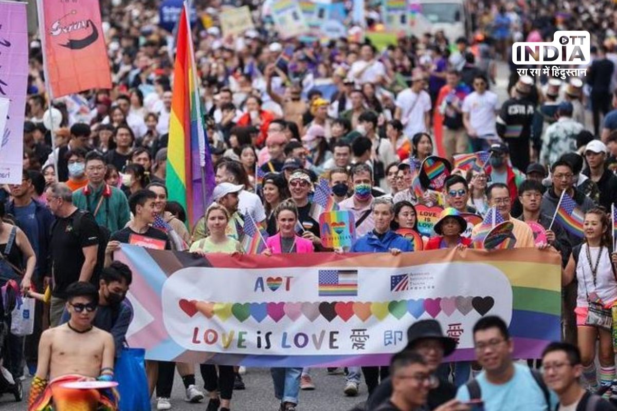 Taiwans capital saw east Asias largest ever Pride march by LGTBQ+ community
