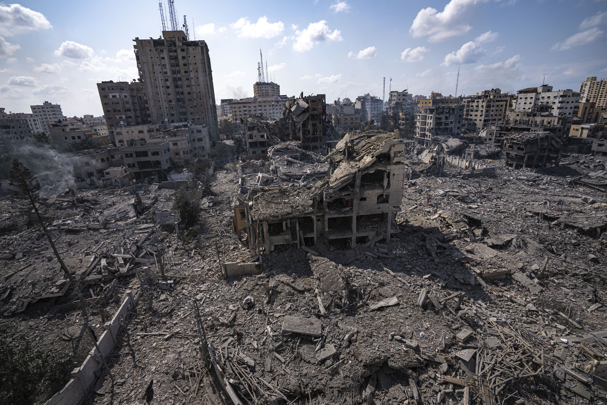 Destruction in Gaza