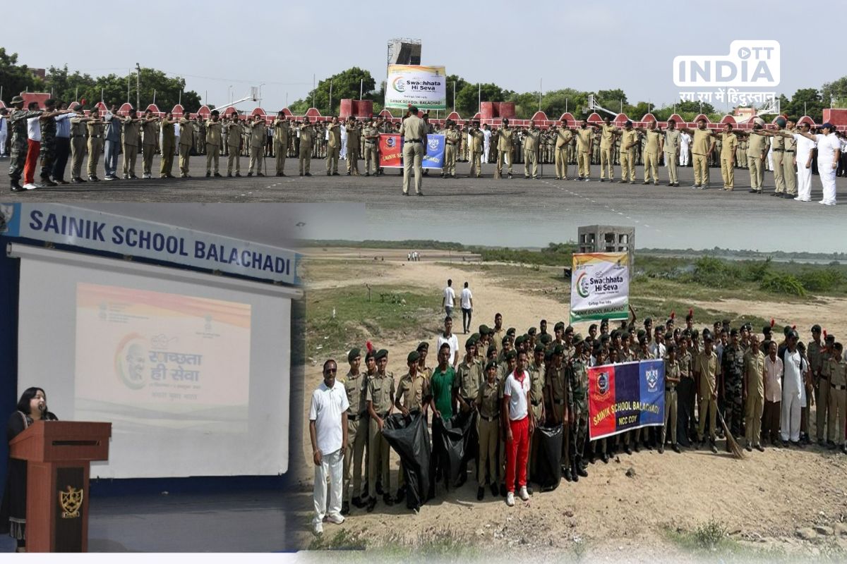 Sainik School Balachadi Spearheads Swachhta Abhiyaan in Swachhta Hi Seva Campaign