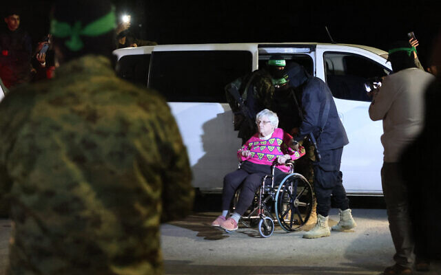 Ditza Heiman, 84, hostage held by Hamas released on Nov 28