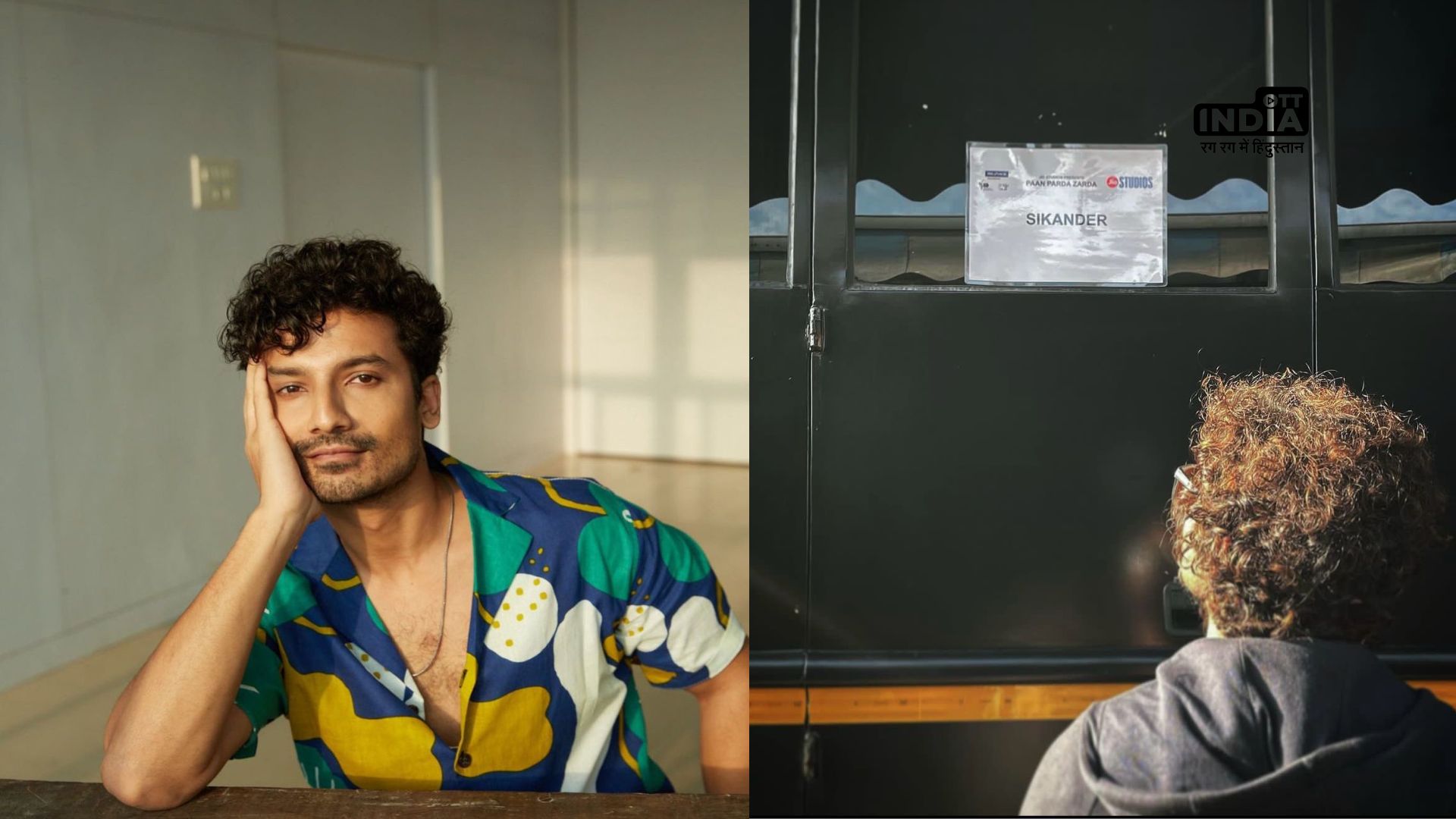 Priyanshu Painyuli teases fans with BTS pic from Paan Parda Zarda