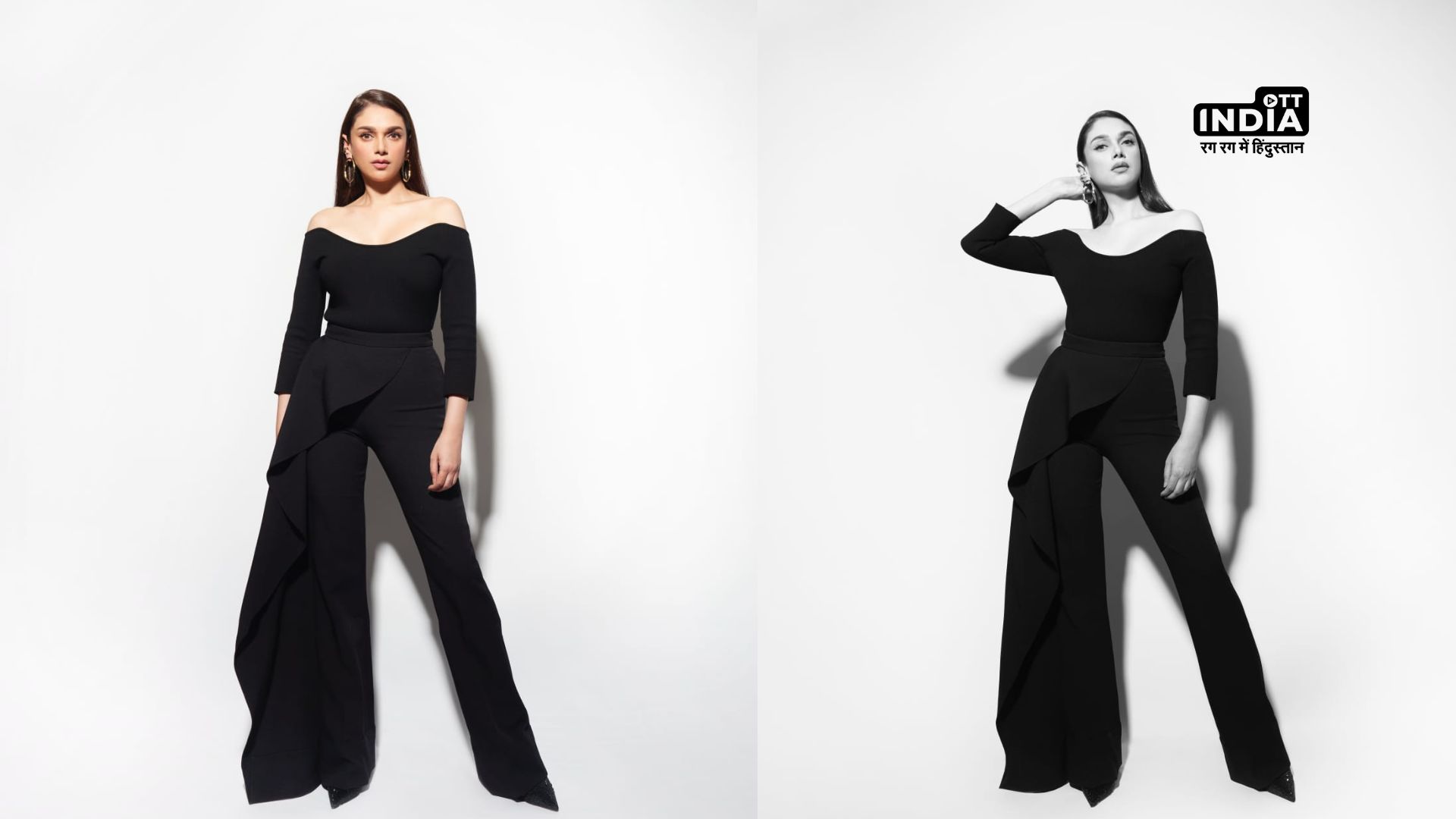 Aditi Rao Hydaris bold monochromatic look is a timeless fashion triumph