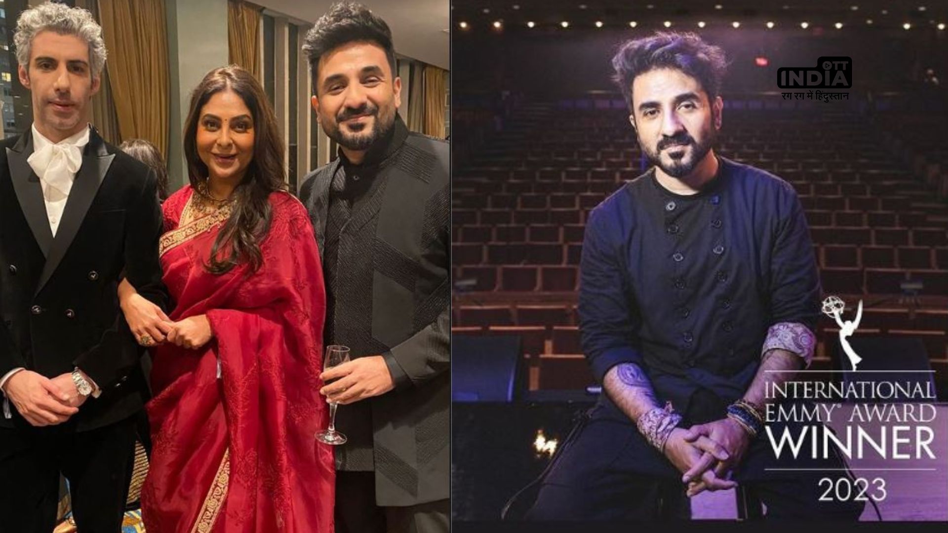 Shefali Shah extends heartfelt congratulations to Vir Das for bringing the Emmy to India