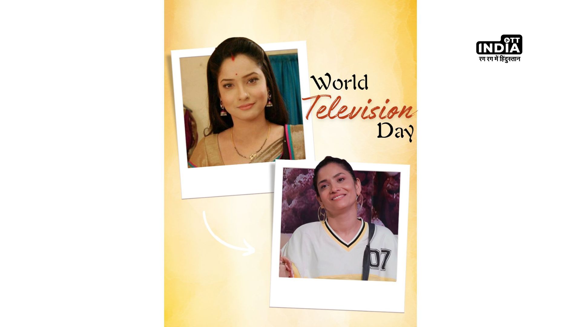 Celebrating Ankita Lokhande as Television Royalty on World Television Day