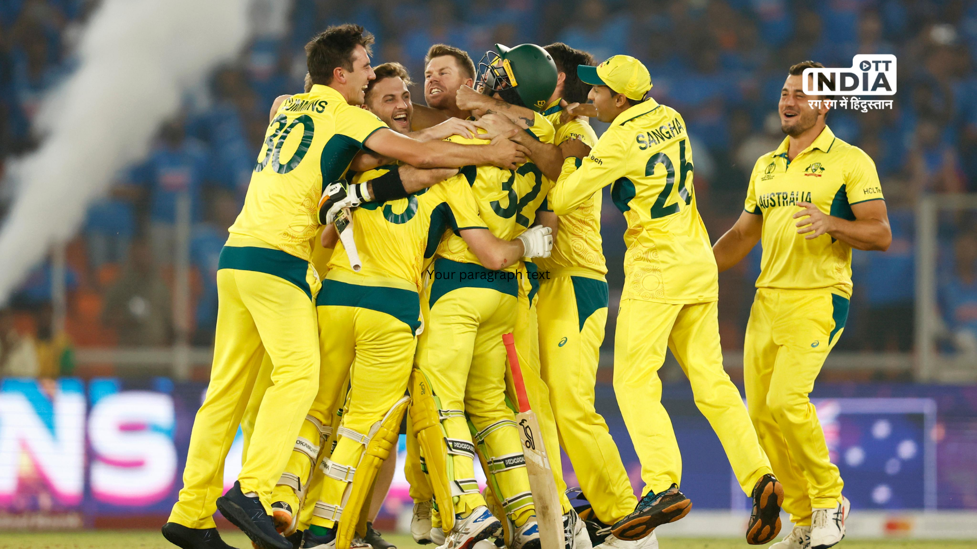 ICC Men’s Cricket world cup 2023: Australia won by 6 wickets with India lost the game