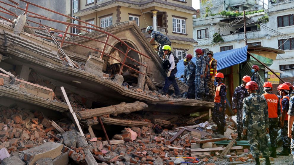Nepal Earthquake: At least 128 people were killed and over 100 injured