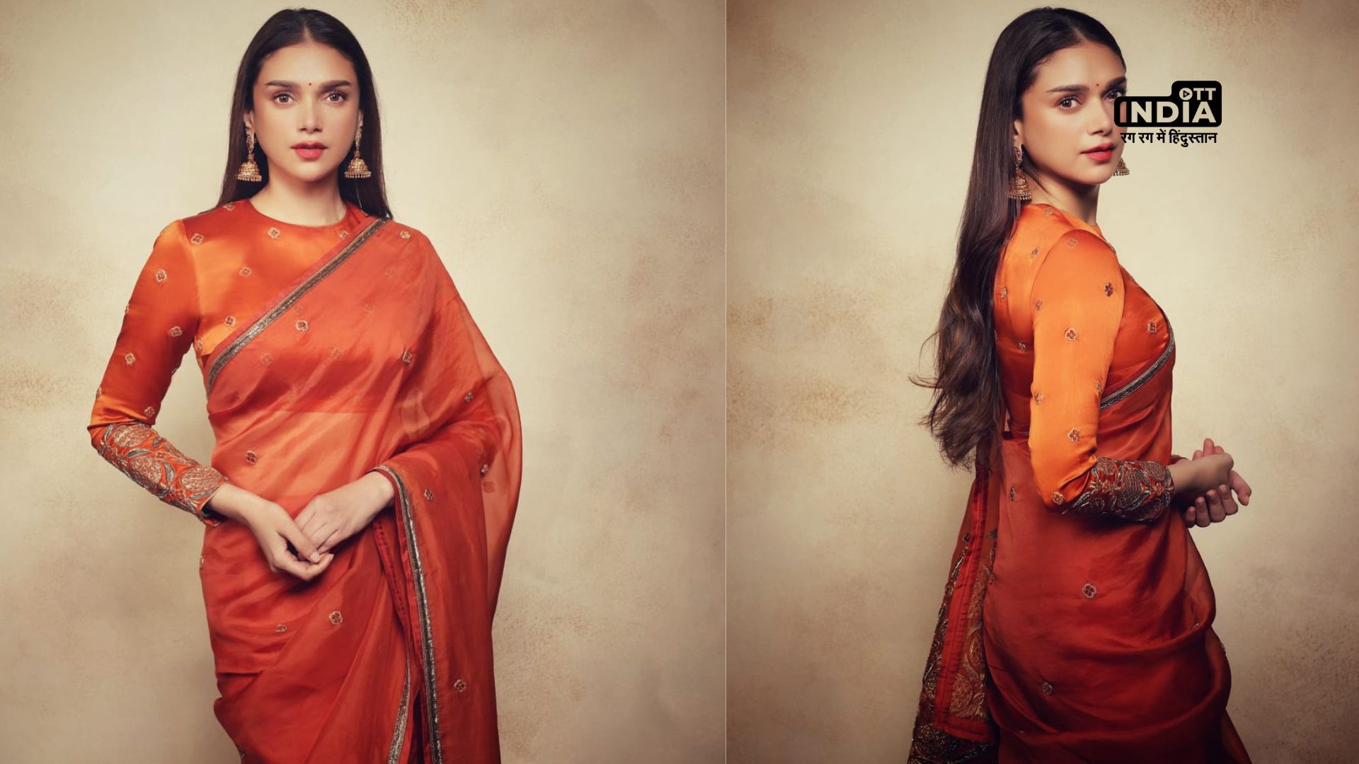 Aditi Rao Hydari wins Golden Icon performer award at the Galatta Awards 2023