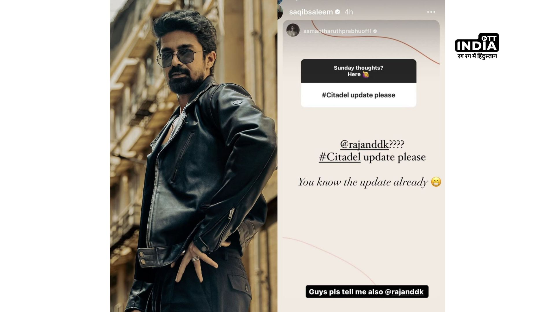 Is Saqib Saleem part of Citadel? Netizens predict exciting venture in the works