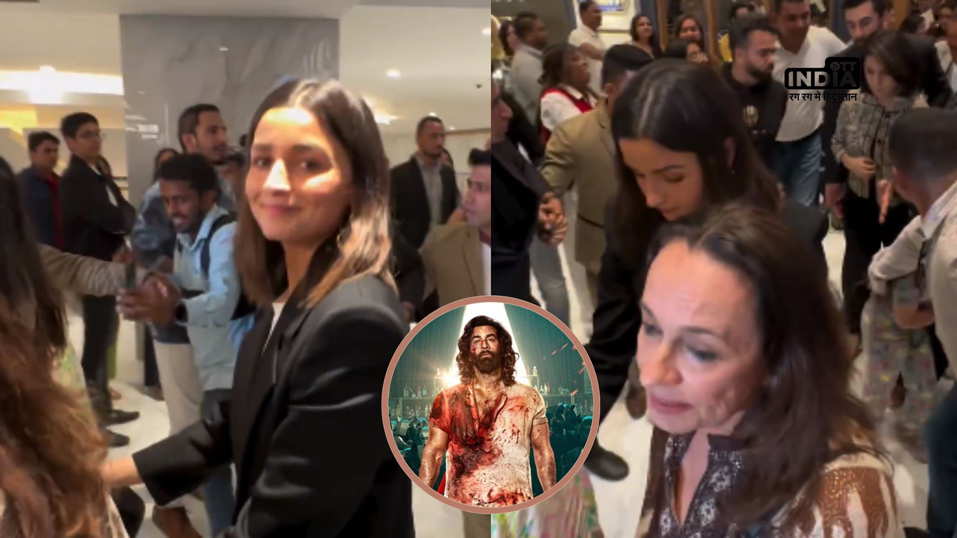 Alia Bhatt calls Ranbir Kapoor film Animal as Khatarnaak; WATCH VIDEO