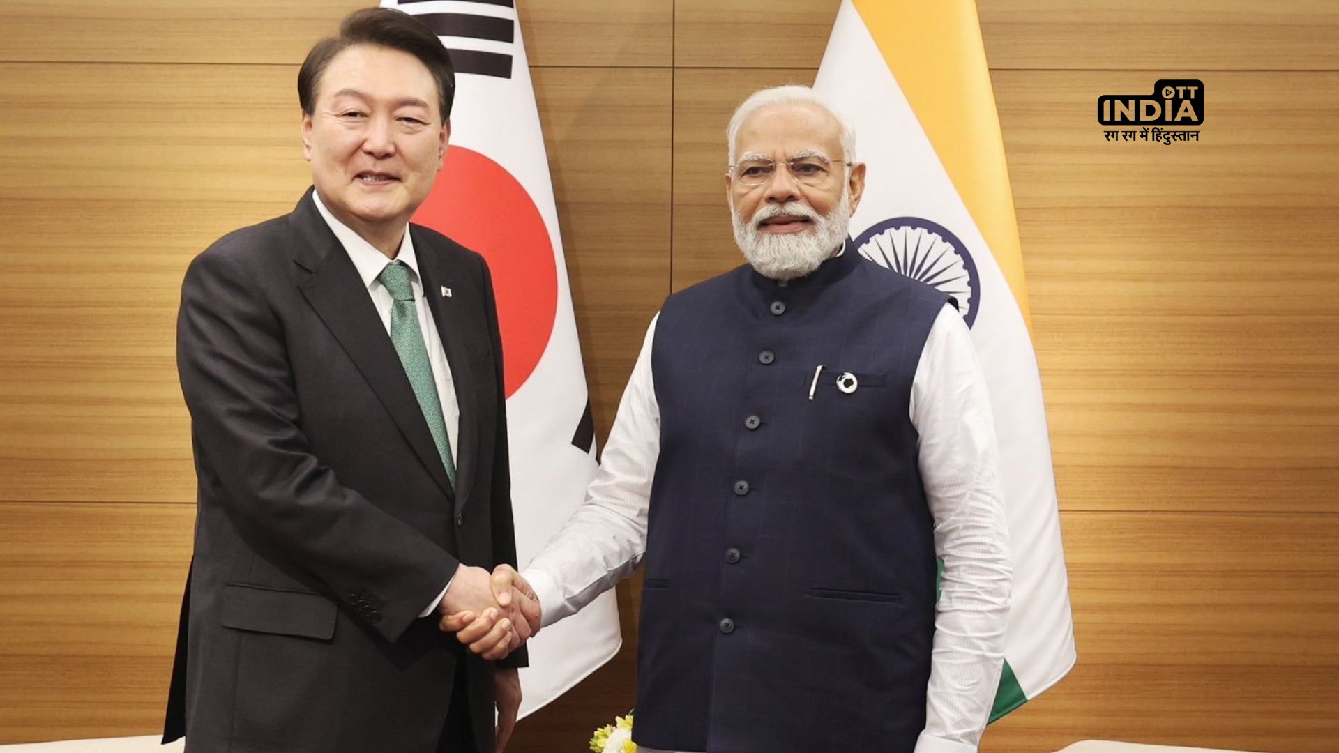 PM Modi sends warm wishes to South Korean President on 50 years of Diplomatic Relations