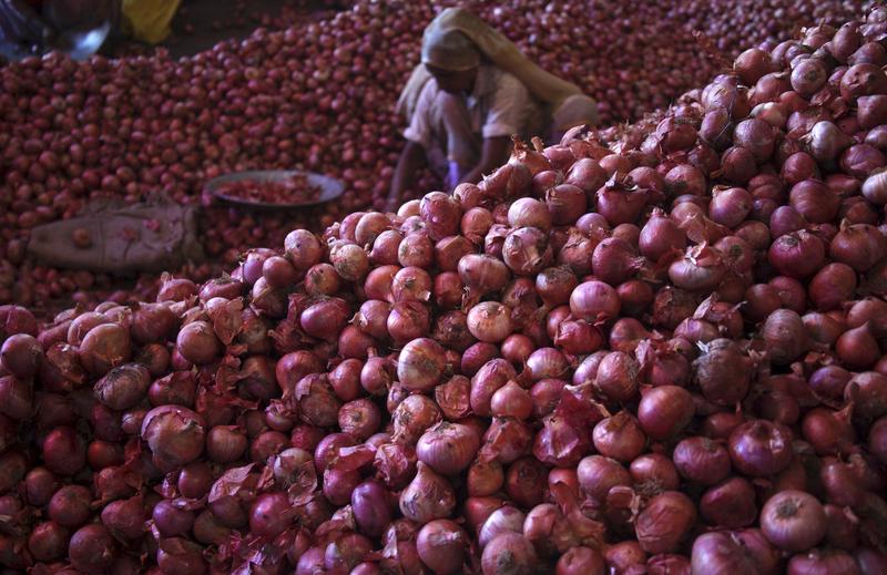 In an effort to manage supply and costs, the center banned onion exports until March 2024