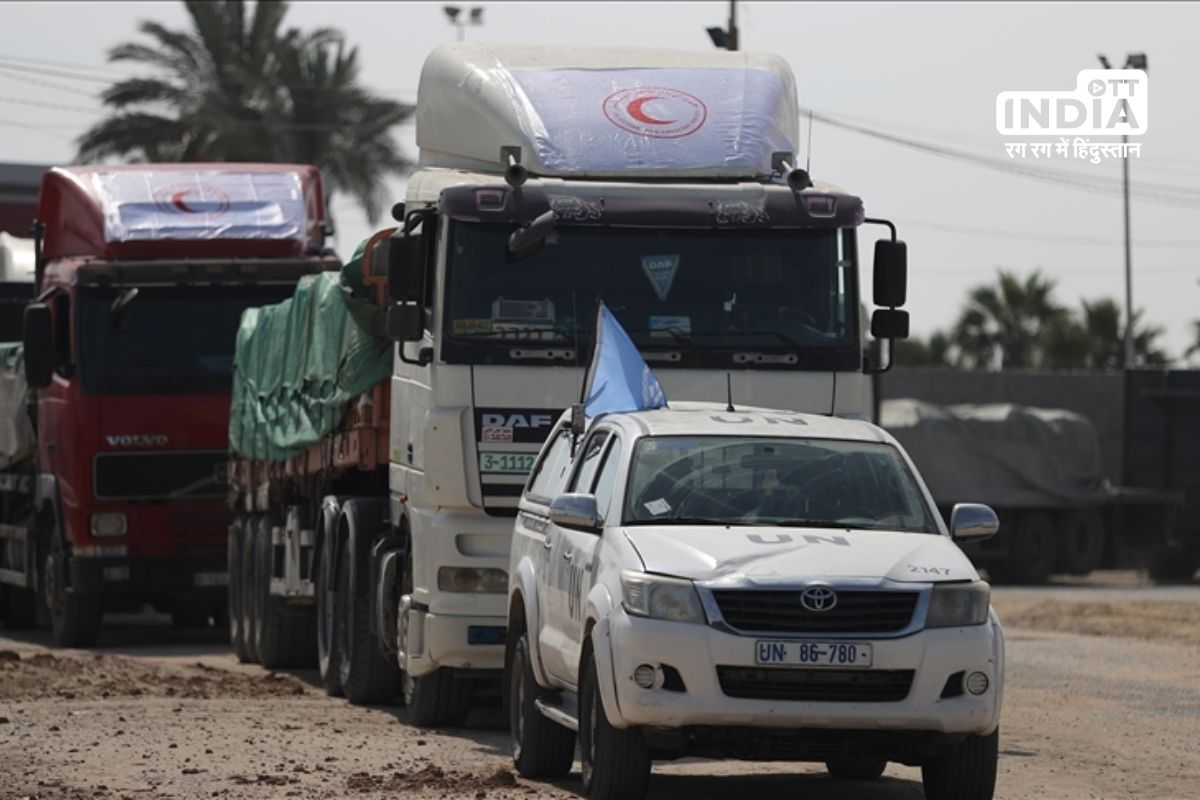 Humanitarian Boost: COGAT Transfers 142 Aid Trucks and 80,000 Vaccines to Gaza
